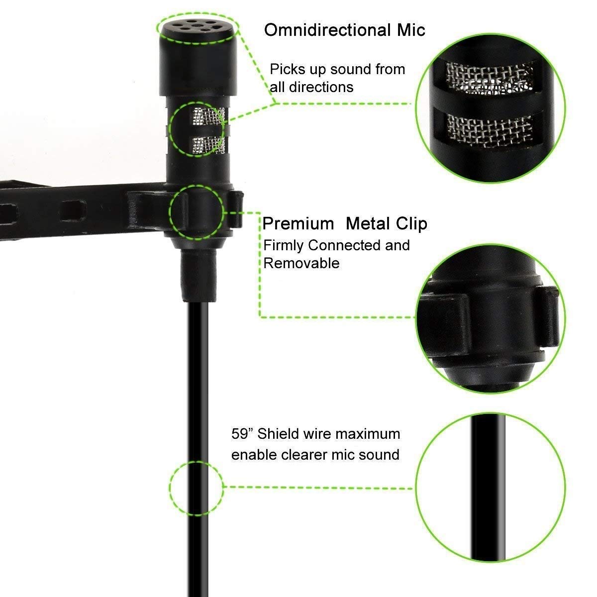 Ztron Portable cable mic